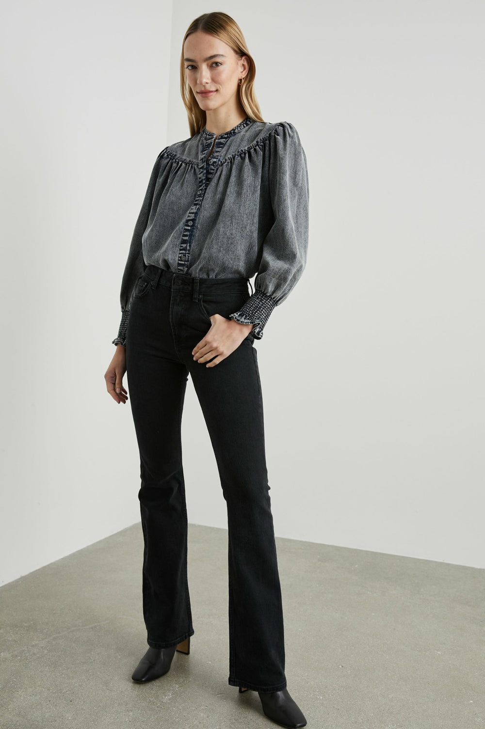DAPHNE SHIRT - INK WASH| Rails for sale