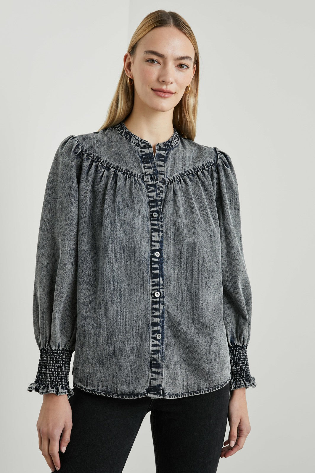 DAPHNE SHIRT - INK WASH| Rails for sale