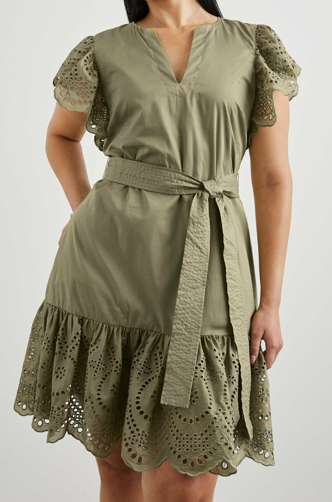 DARLENE DRESS - CANTEEN EYELET| Rails near me