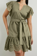 DARLENE DRESS - CANTEEN EYELET| Rails near me