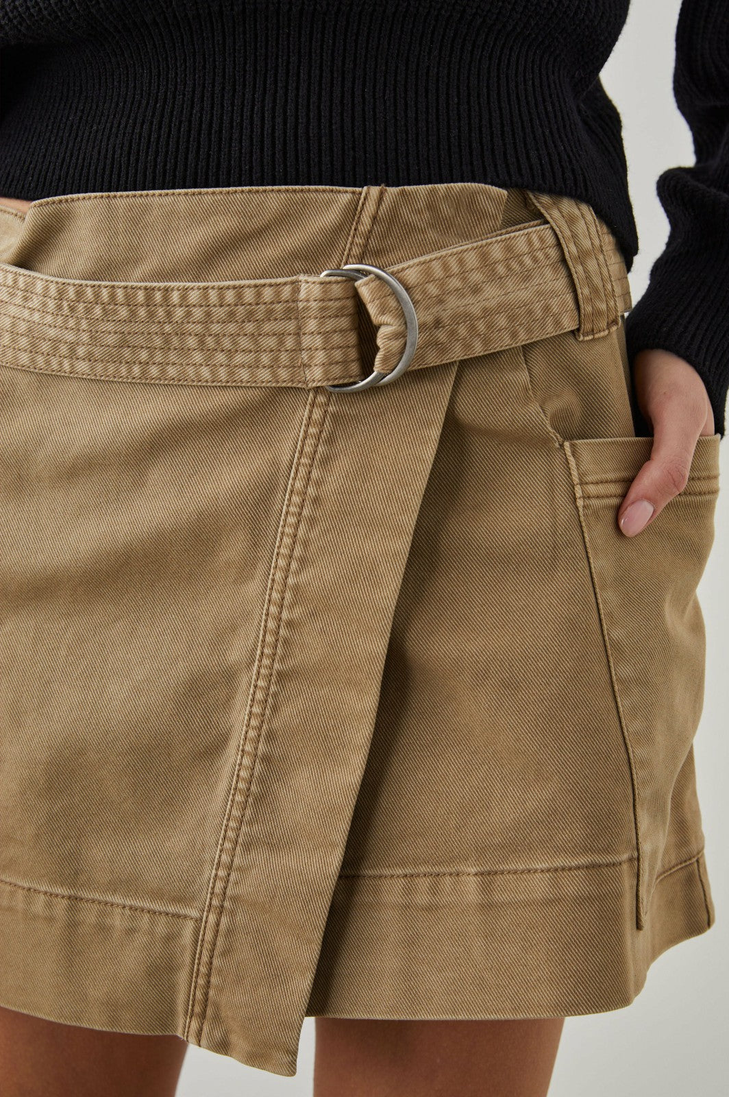 DEANNA SKIRT - BROWN OLIVE| Rails discount