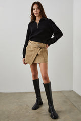 DEANNA SKIRT - BROWN OLIVE| Rails discount