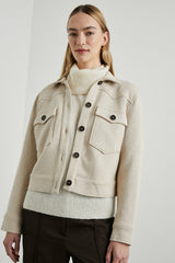 EASTON JACKET - HEATHER OATMEAL| Rails on sale
