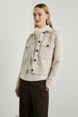 EASTON JACKET - HEATHER OATMEAL| Rails on sale