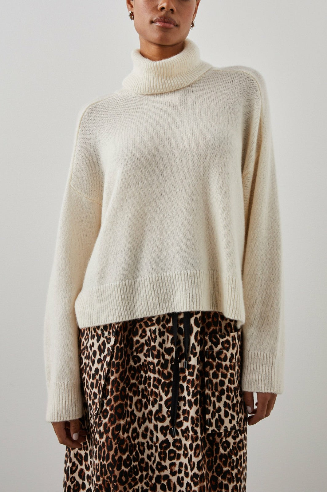 ESTELLE SWEATER - IVORY| Rails US