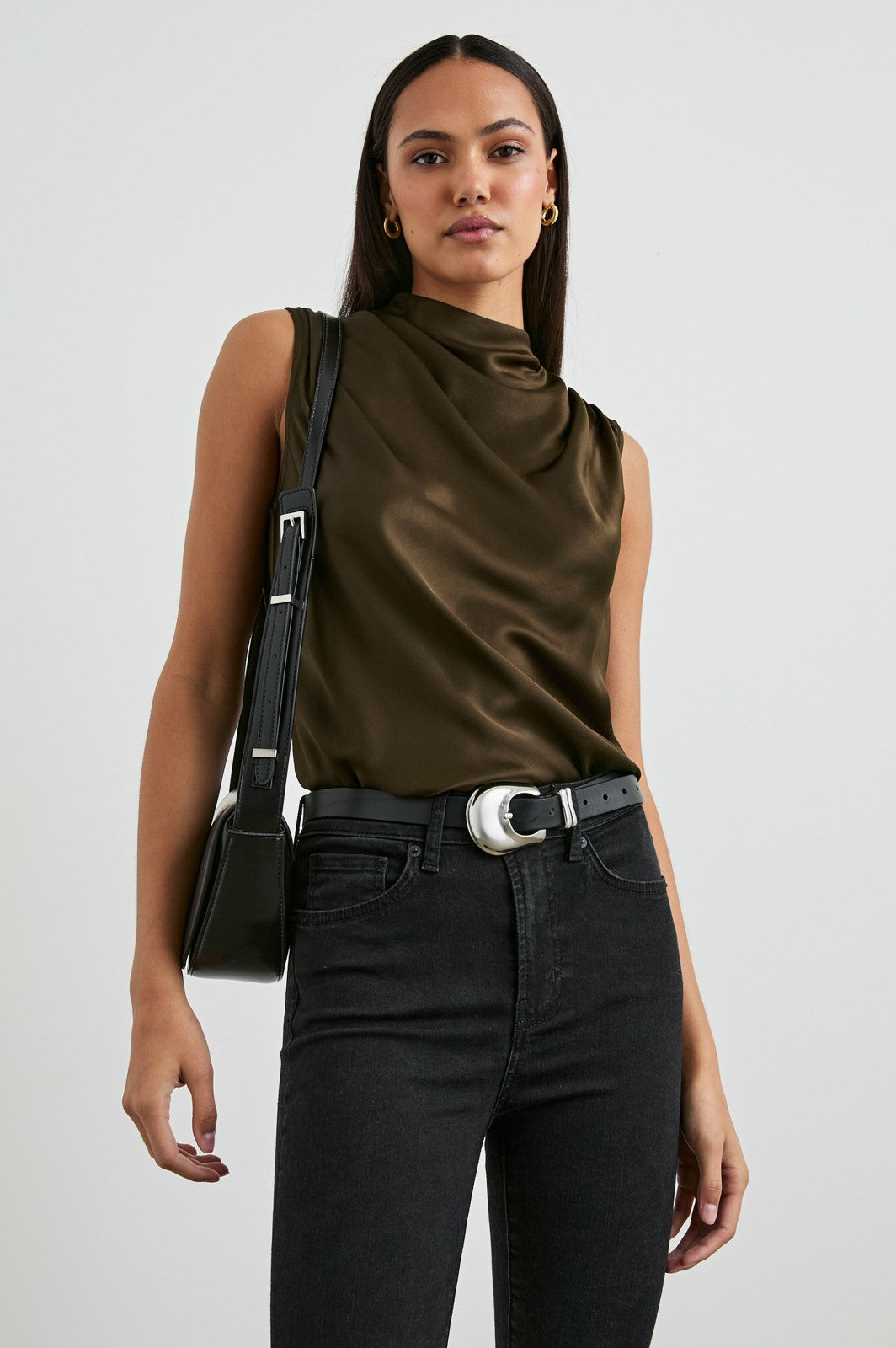 KALEEN TOP - DARK MOSS| Rails US