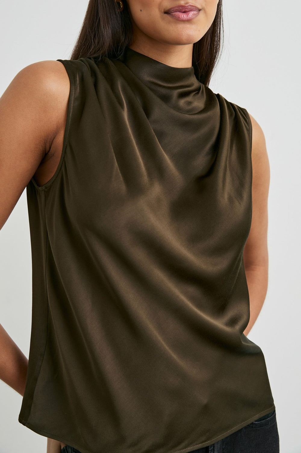 KALEEN TOP - DARK MOSS| Rails US