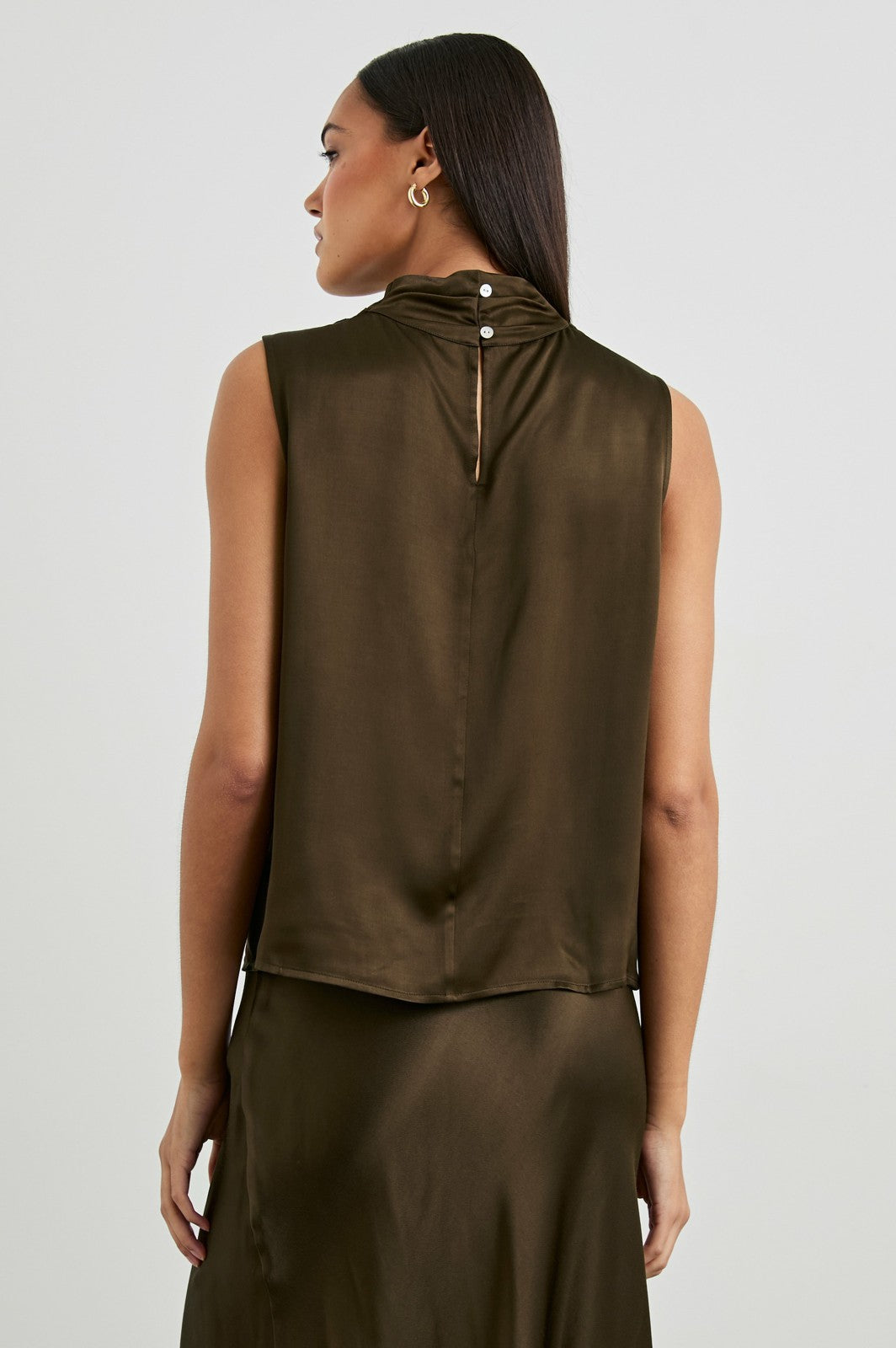KALEEN TOP - DARK MOSS| Rails US