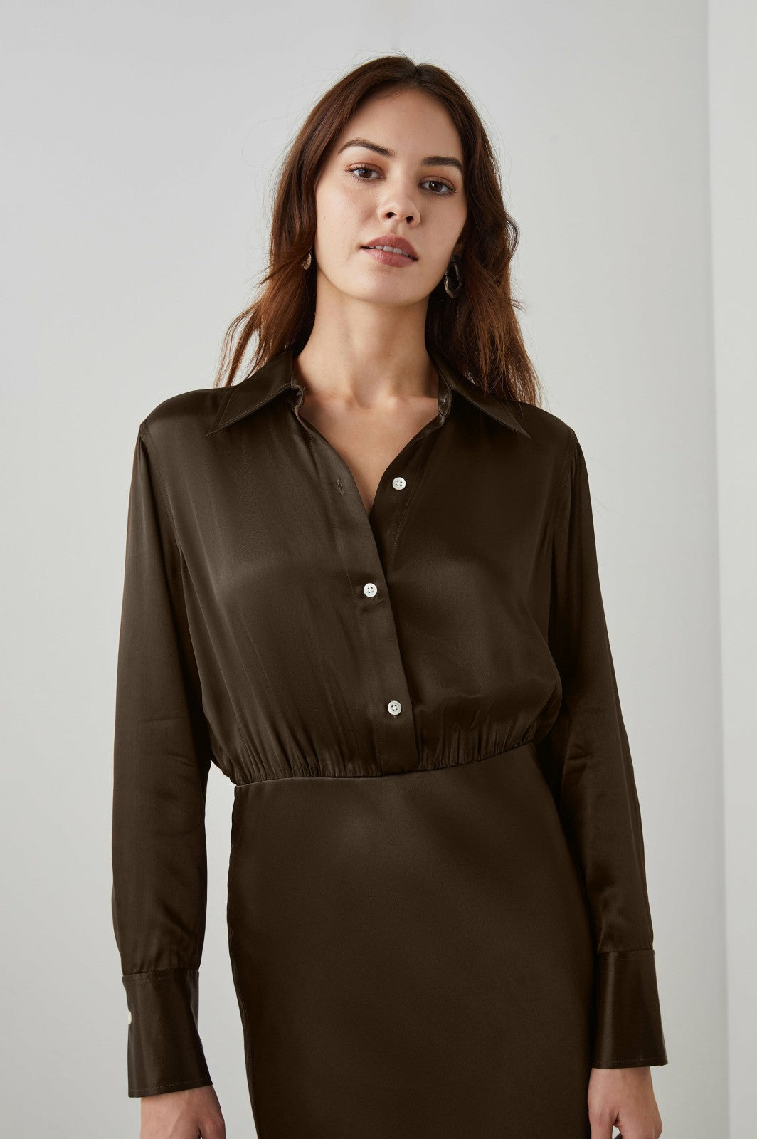 KATHLEEN DRESS - DARK MOSS| Rails near me