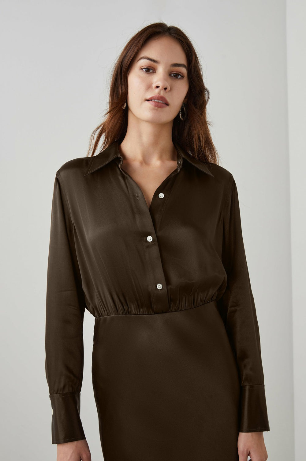 KATHLEEN DRESS - DARK MOSS| Rails near me