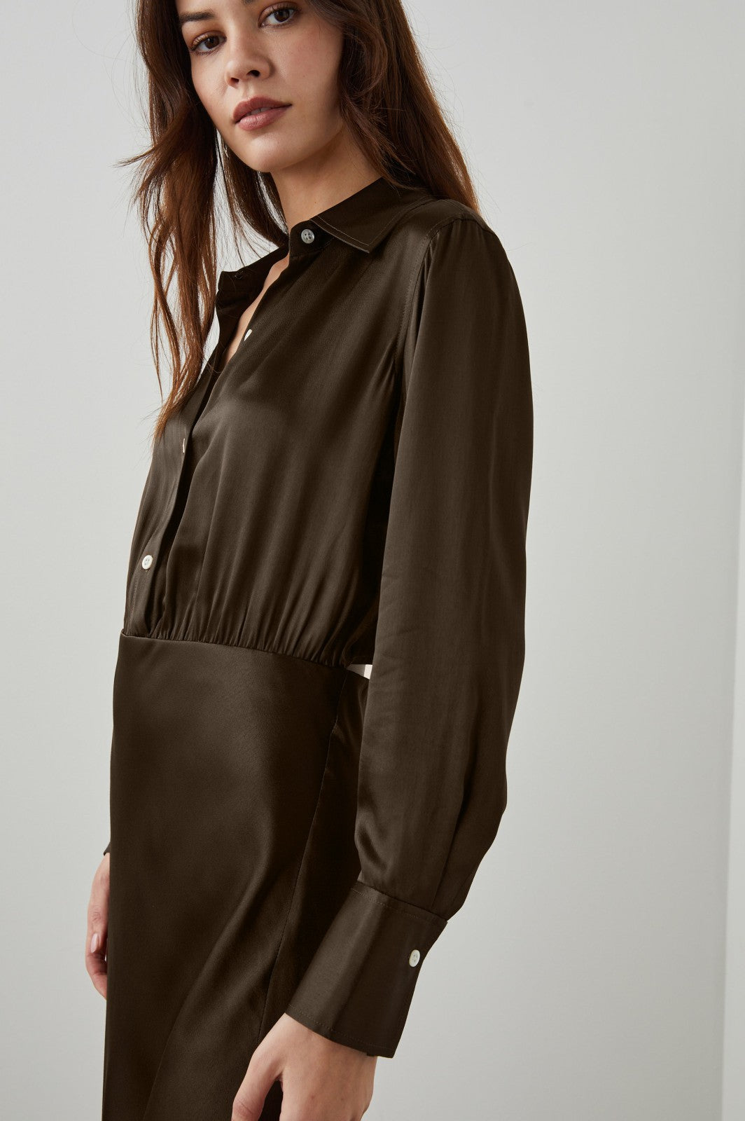 KATHLEEN DRESS - DARK MOSS| Rails near me