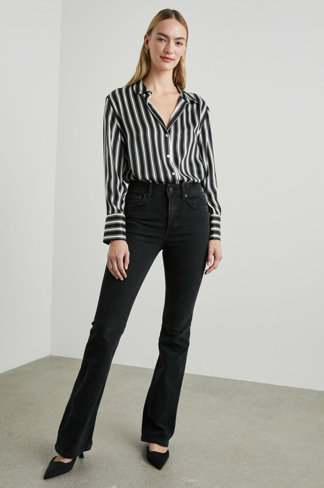 DORIAN SHIRT - MELROSE STRIPE| Rails for sale