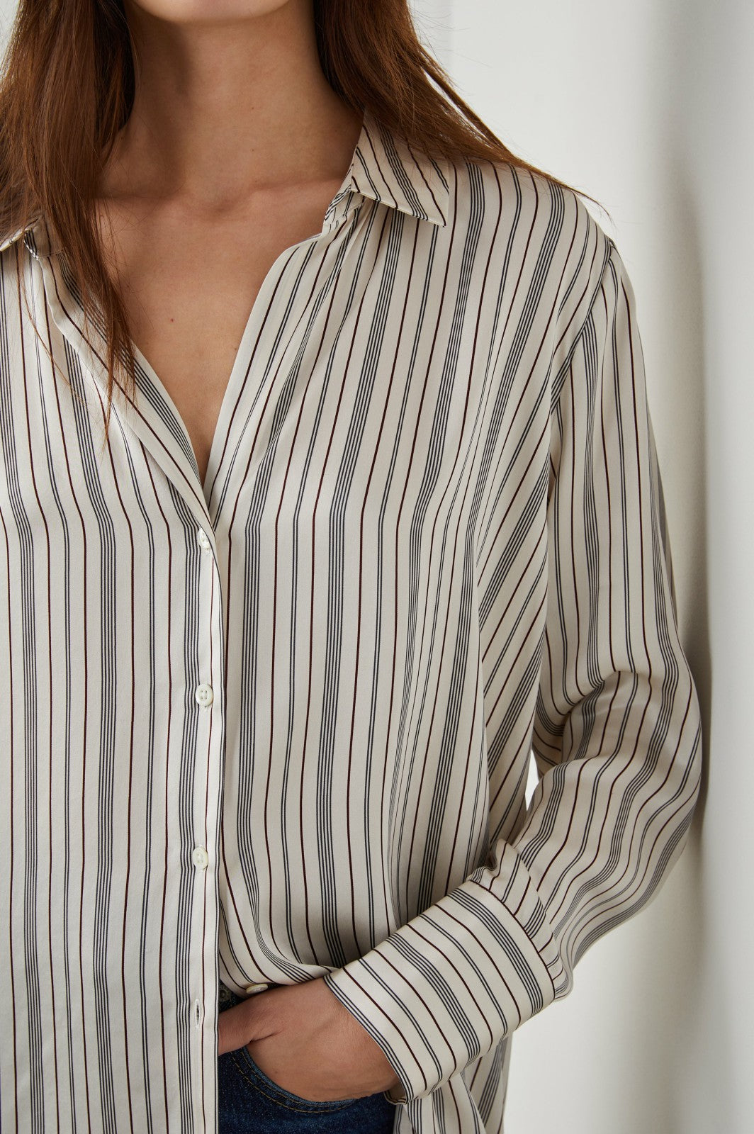 LEDGER SHIRT - PROVIDENCE STRIPE| Rails sale