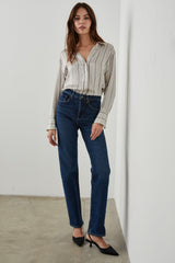 LEDGER SHIRT - PROVIDENCE STRIPE| Rails sale