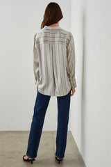 LEDGER SHIRT - PROVIDENCE STRIPE| Rails sale