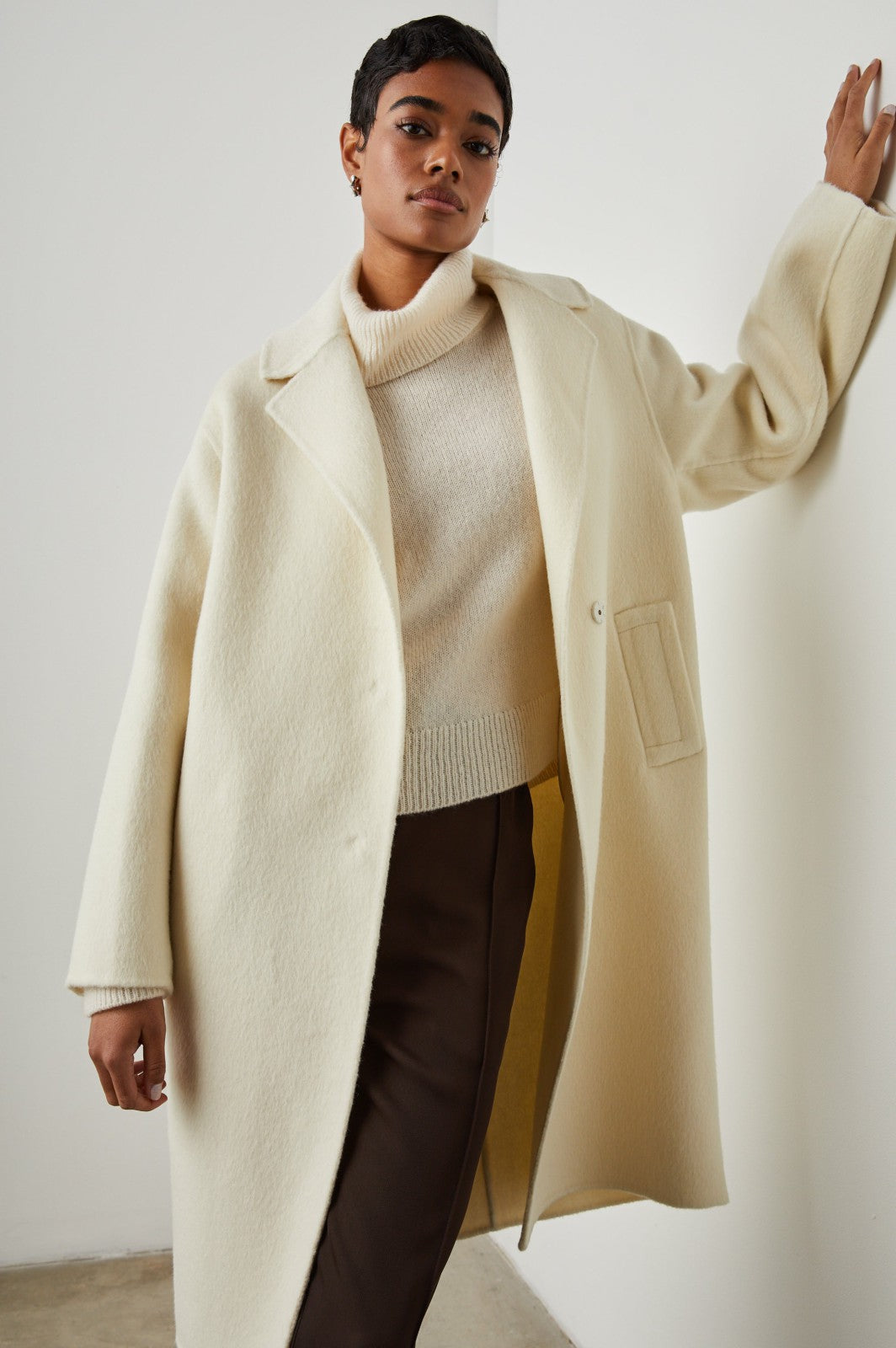 LORE COAT - IVORY| Rails for sale