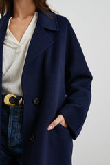 MARTA COAT - NAVY| Rails discount
