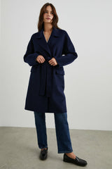 MARTA COAT - NAVY| Rails discount