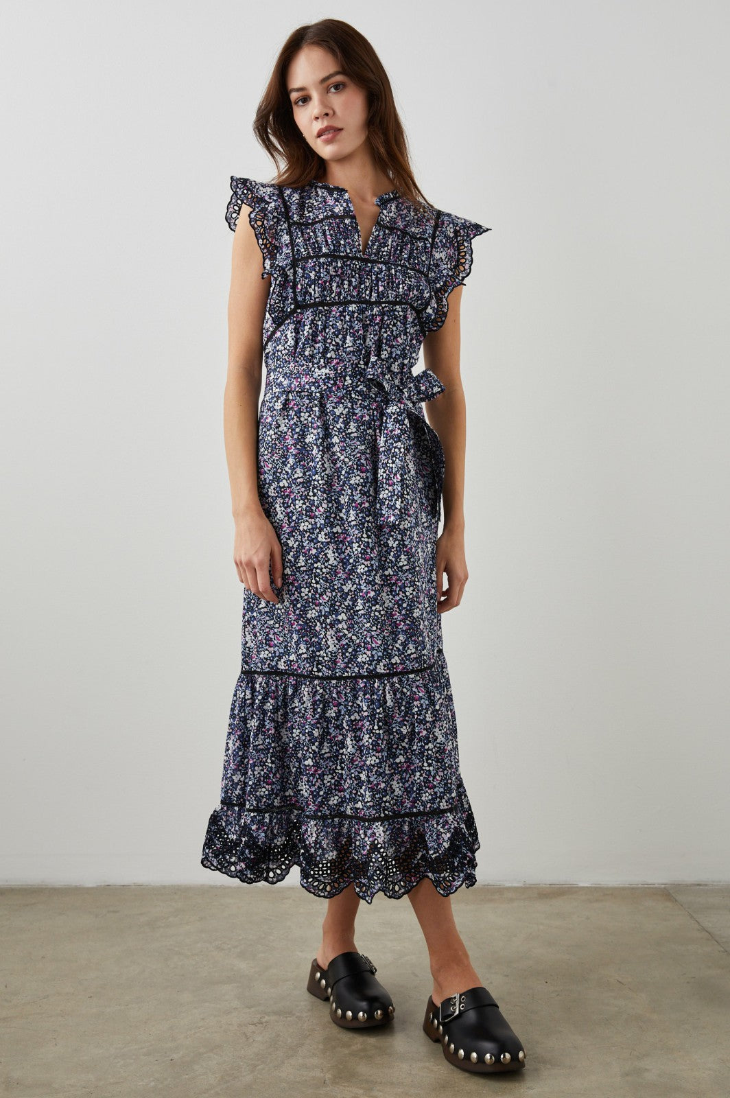 SOFIE DRESS - MIDNIGHT HYACINTH| Rails sale
