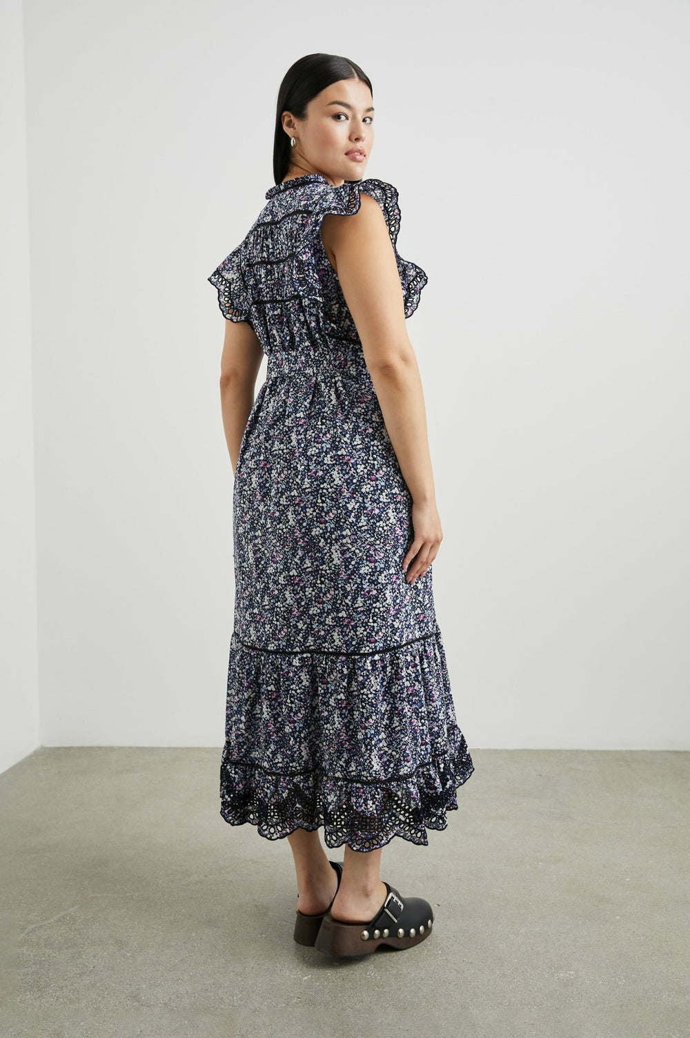 SOFIE DRESS - MIDNIGHT HYACINTH| Rails sale