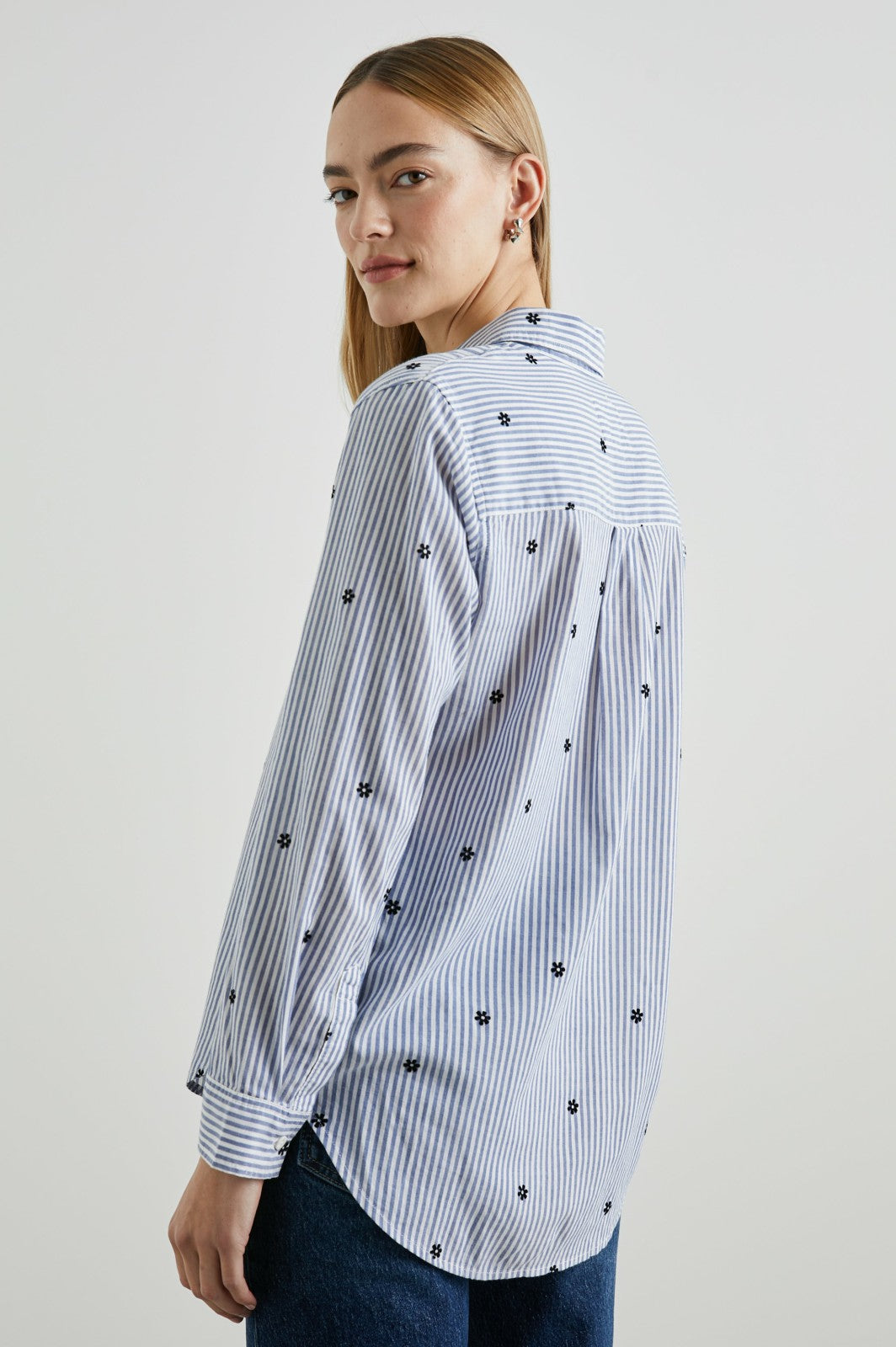 TAYLOR SHIRT - FLOCKED DAISIES| Rails for sale