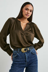 WYNNA TOP - MOSS| Rails for sale