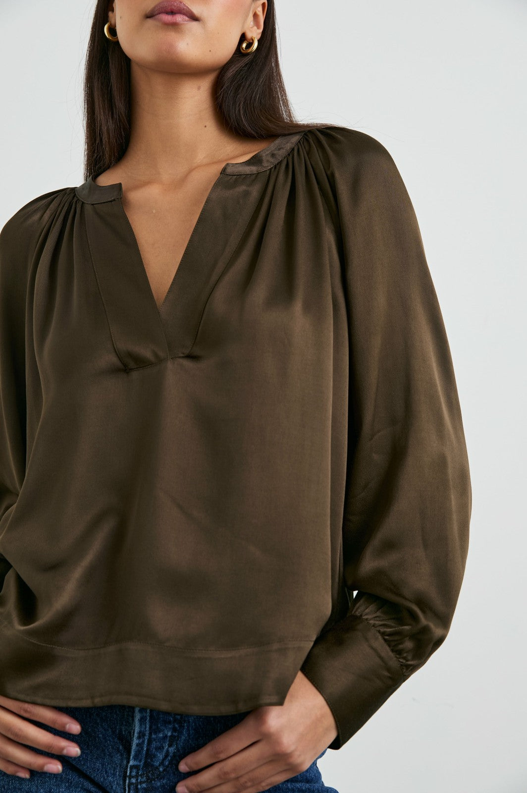 WYNNA TOP - MOSS| Rails for sale