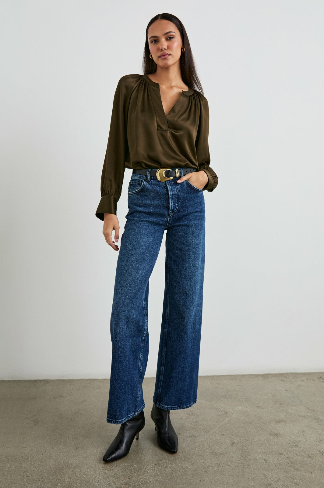 WYNNA TOP - MOSS| Rails for sale