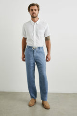 MERCER PANT - BLUE MIRAGE| Rails for sale