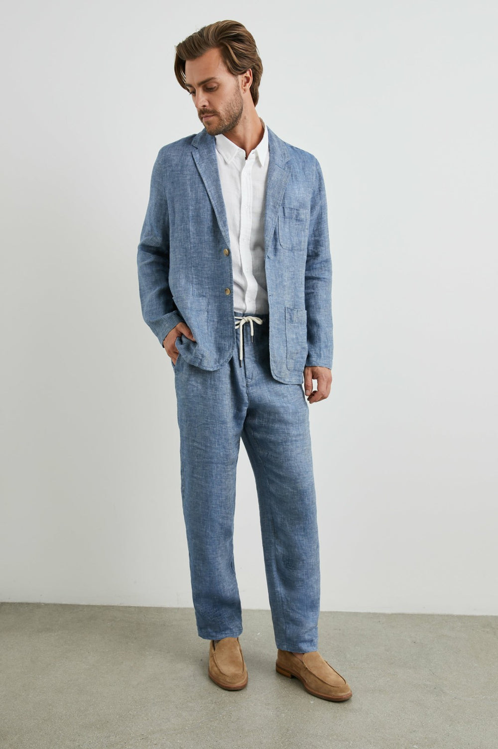 MERCER PANT - BLUE MIRAGE| Rails for sale