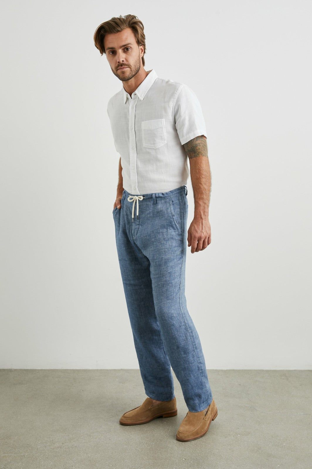 MERCER PANT - BLUE MIRAGE| Rails for sale