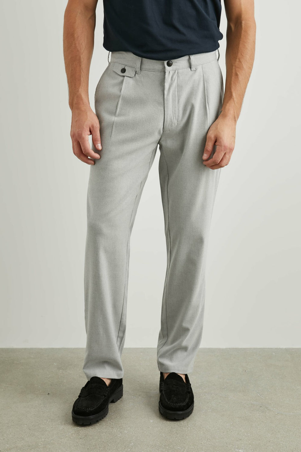 MARCELLUS PANT - SOFT GREY MELANGE| Rails sale