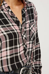 HUNTER SHIRT - ONYX ROSE GOLD LUREX| Rails near me