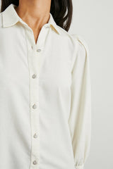 ANGELICA SHIRT - WINTER WHITE| Rails discount