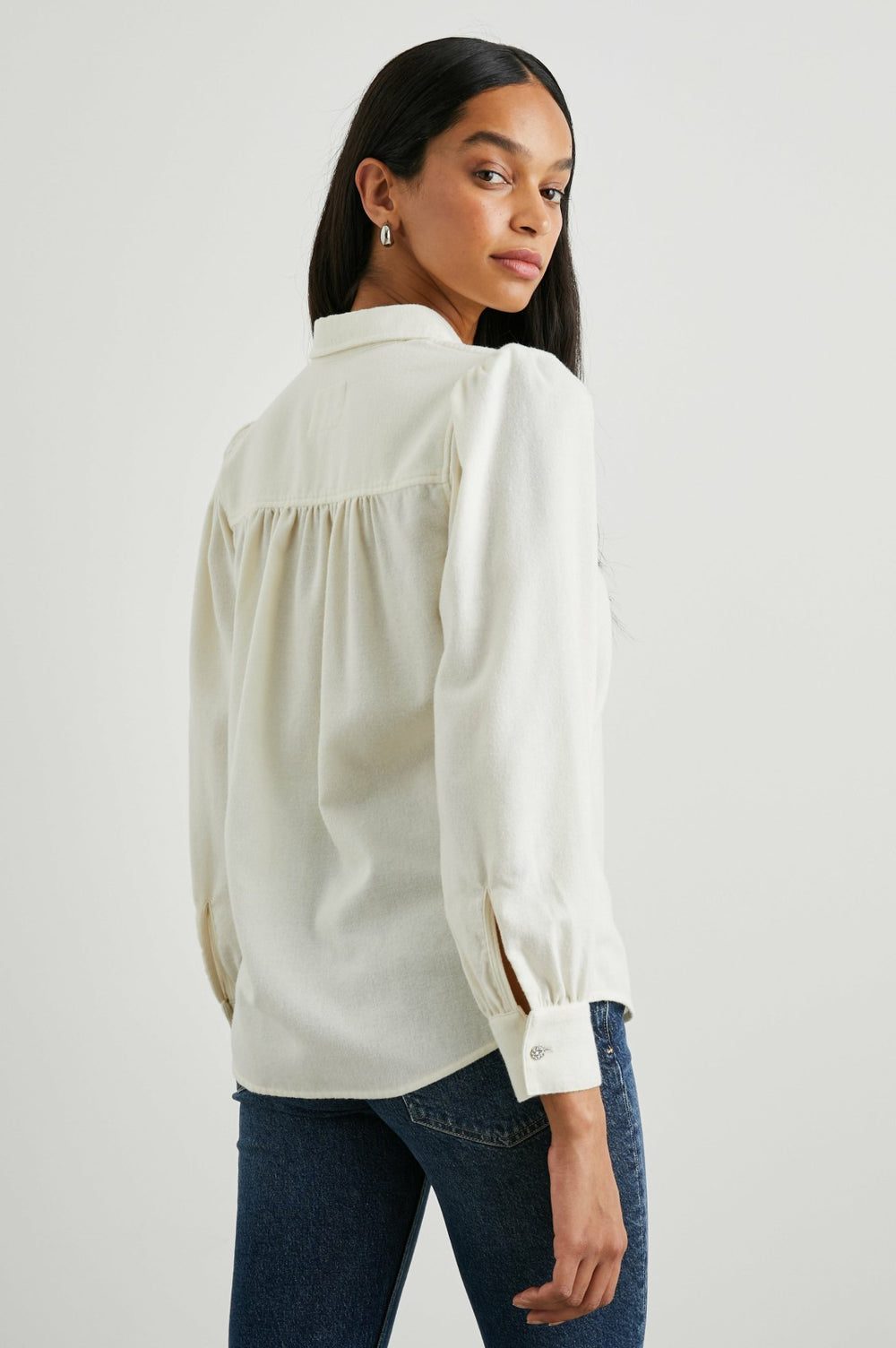 ANGELICA SHIRT - WINTER WHITE| Rails discount