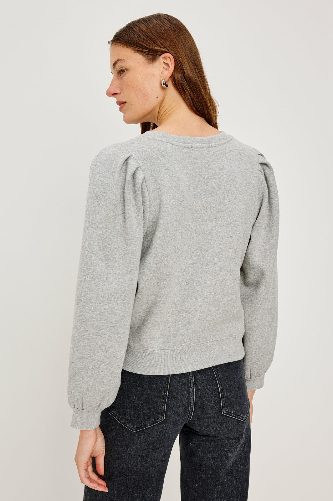 TIFFANY SWEATSHIRT - HEATHER GREY| Rails online