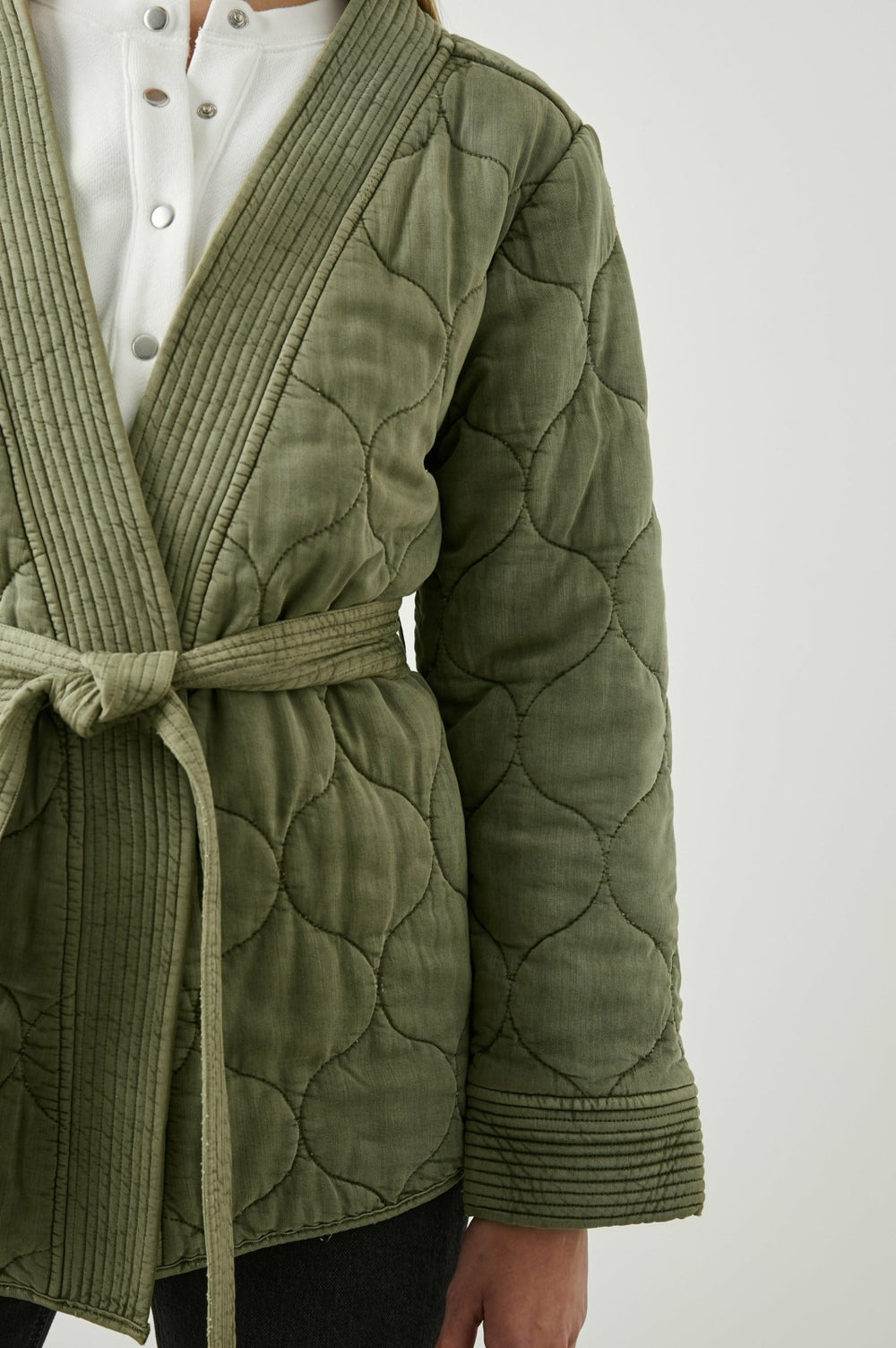 MONTEREY JACKET - WASHED OLIVE| Rails for sale