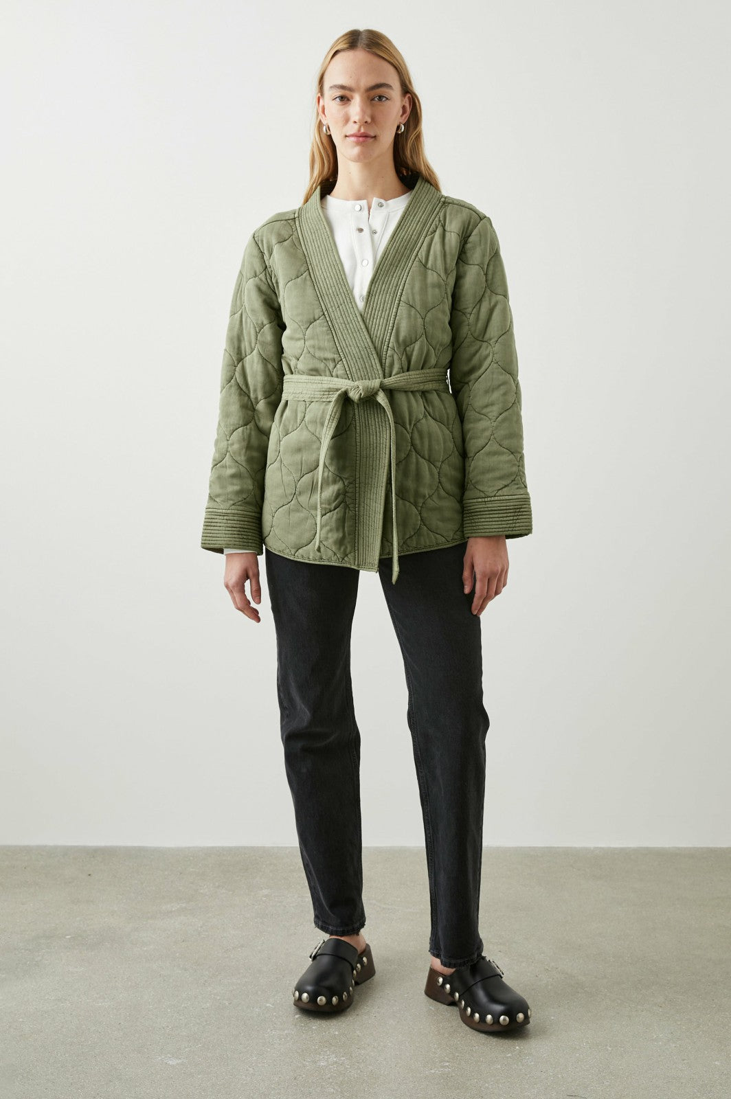 MONTEREY JACKET - WASHED OLIVE| Rails for sale