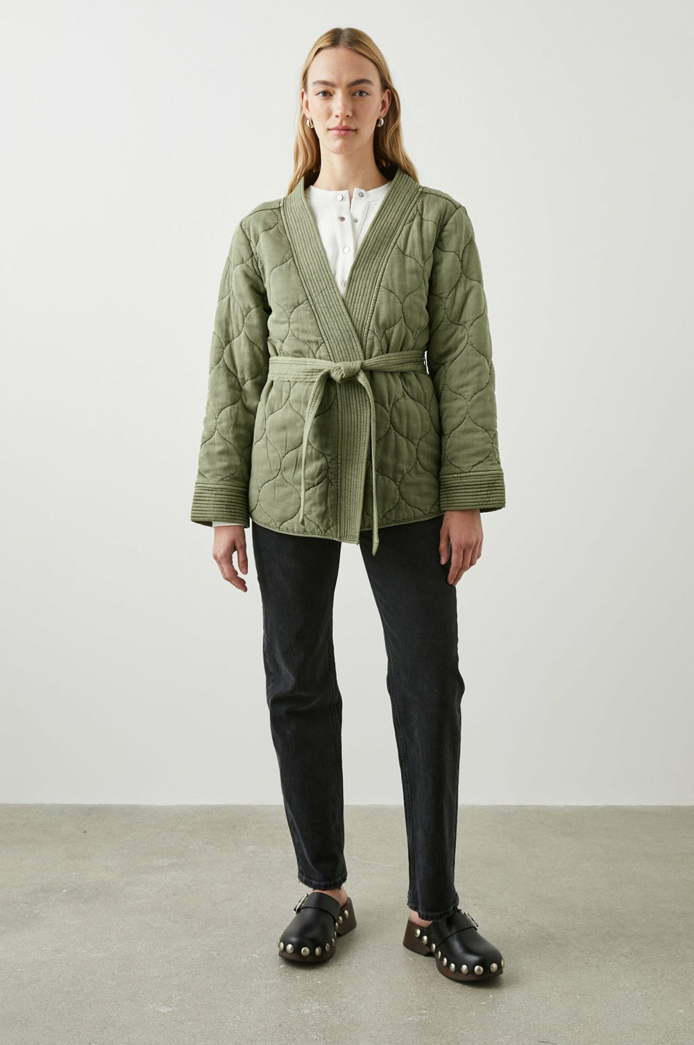 MONTEREY JACKET - WASHED OLIVE| Rails for sale