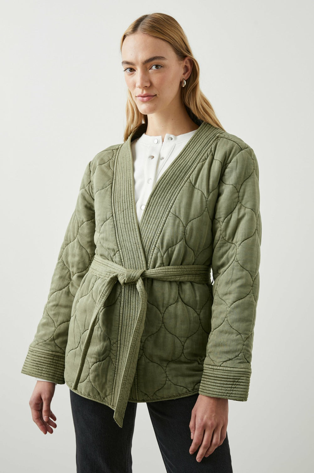 MONTEREY JACKET - WASHED OLIVE| Rails for sale