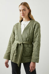 MONTEREY JACKET - WASHED OLIVE| Rails for sale