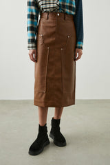 AMOS SKIRT - RUSSET| Rails US