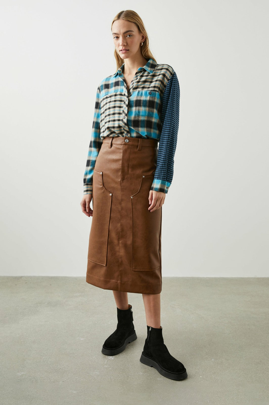 AMOS SKIRT - RUSSET| Rails US