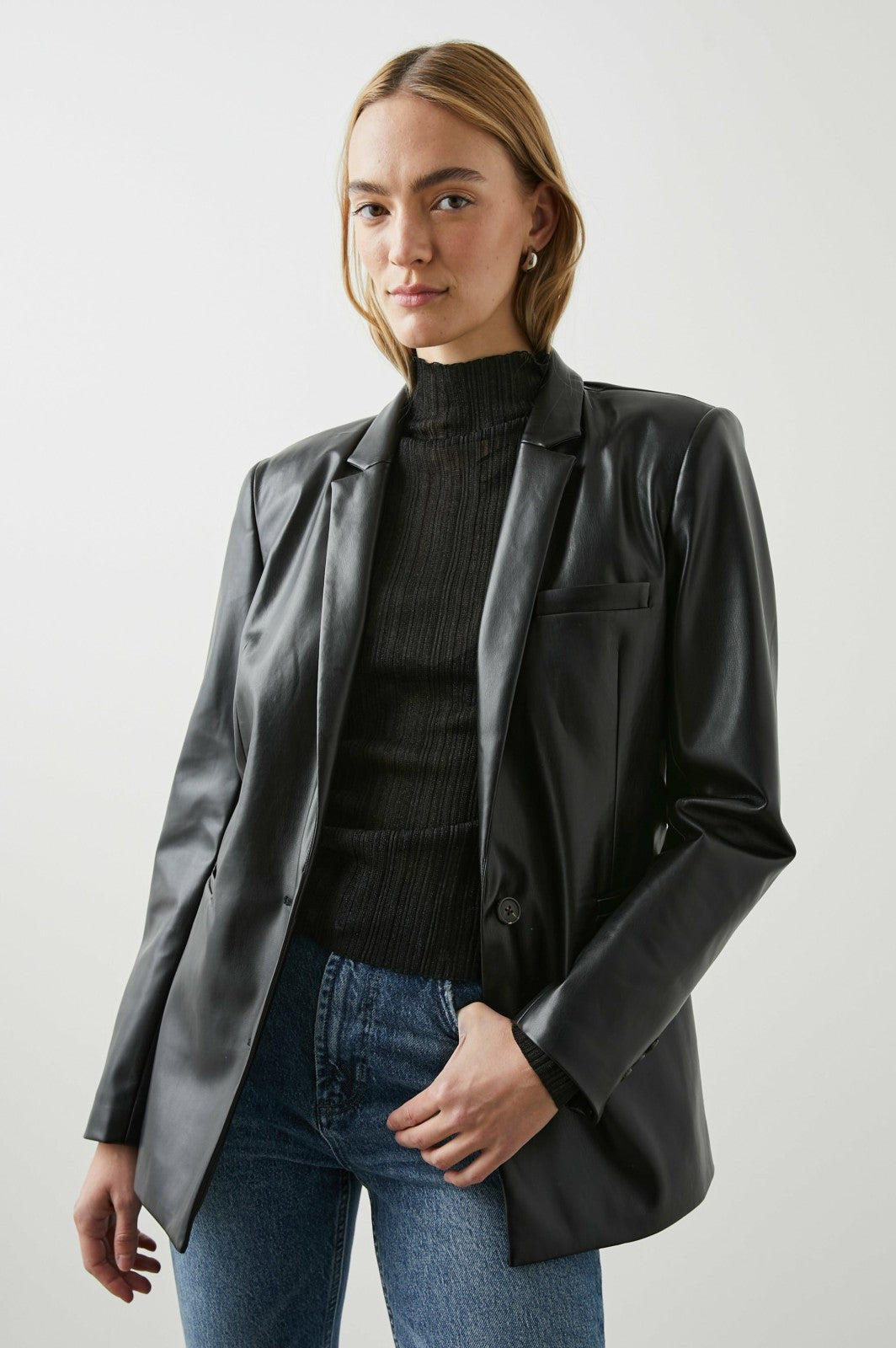STANTON BLAZER - BLACK| Rails discount