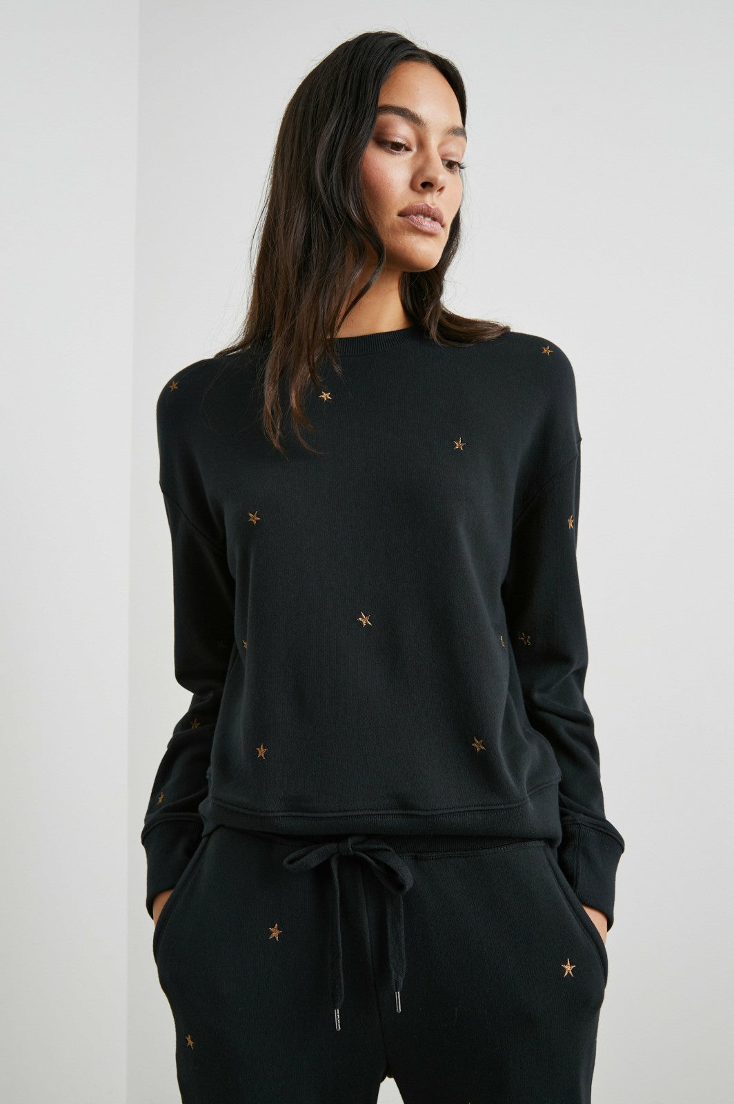 RAMONA SWEATSHIRT - BRONZE STAR EMBROIDERY| Rails for sale