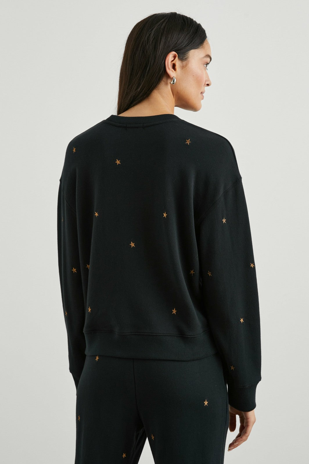 RAMONA SWEATSHIRT - BRONZE STAR EMBROIDERY| Rails for sale