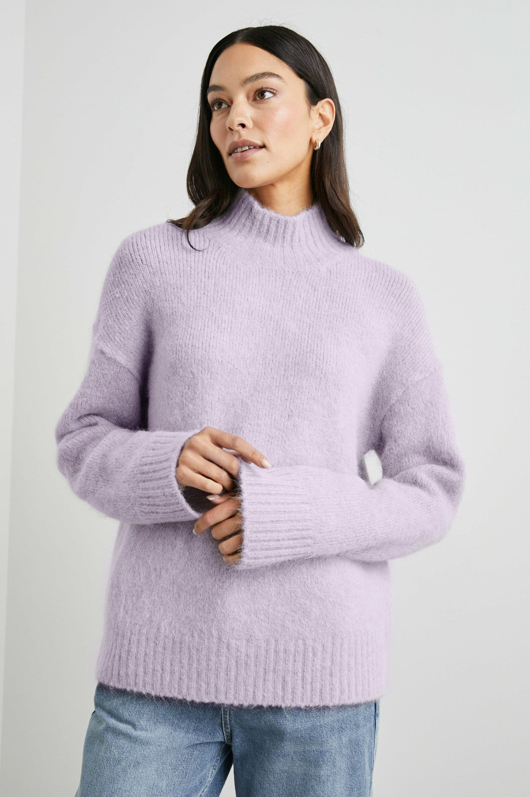 KACIA SWEATER - LILAC| Rails online