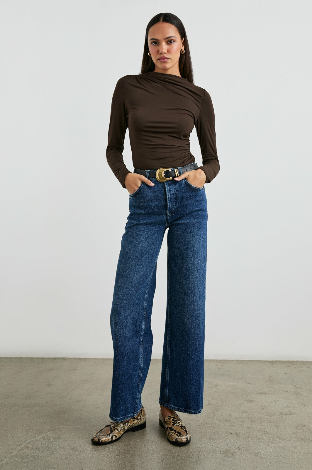 JOELLE TOP - ESPRESSO| Rails near me