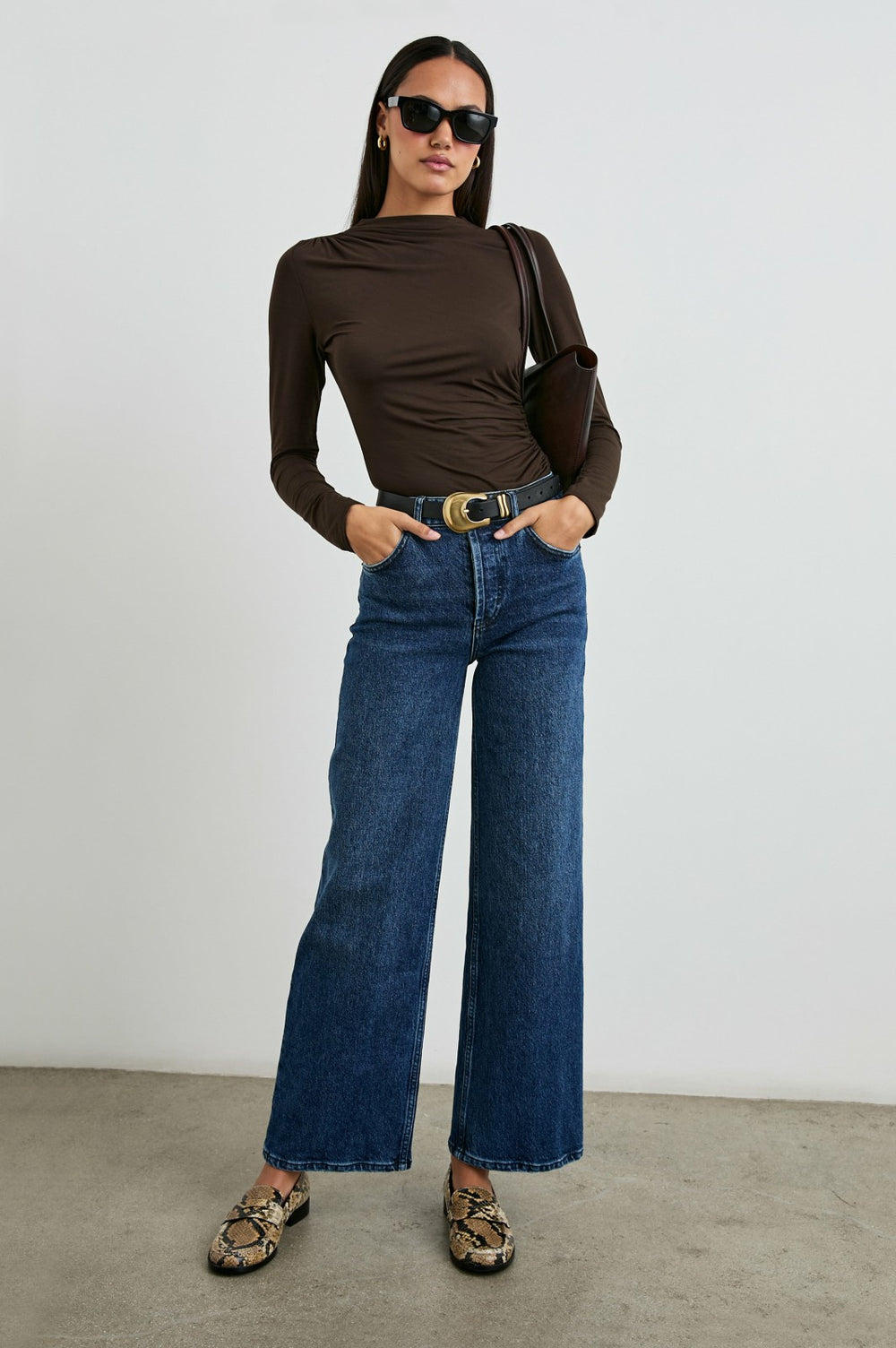 JOELLE TOP - ESPRESSO| Rails near me