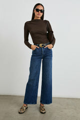 JOELLE TOP - ESPRESSO| Rails near me